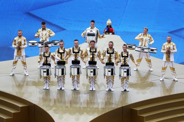 Cerimônia de encerramento da Copa do Mundo da Rússia, no Estádio Lujniki, em Moscou - 15/07/2018 Cerimônia de encerramento da Copa do Mundo da Rússia, no Estádio Lujniki, em Moscou - 15/07/2018