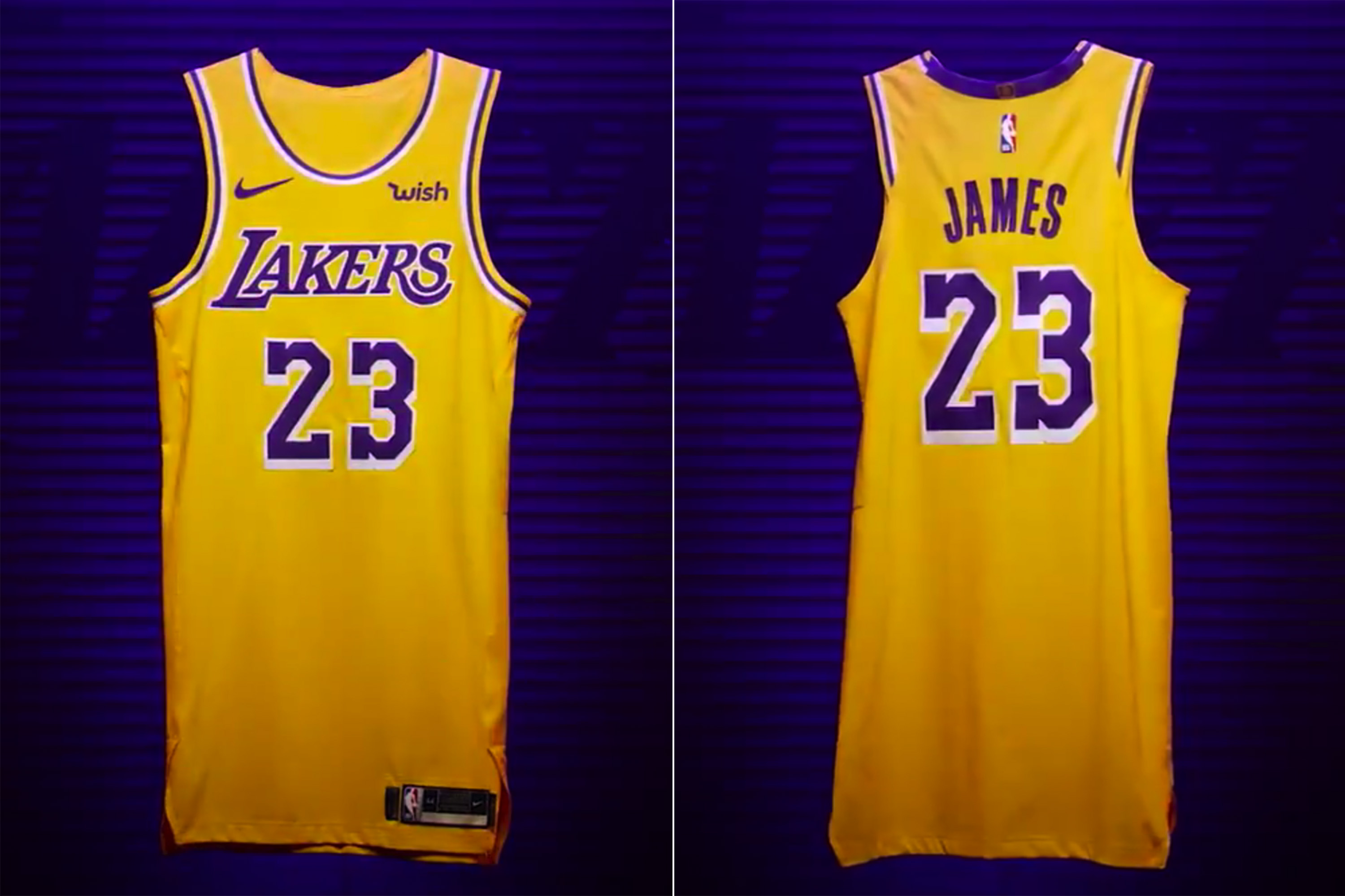 camisa do lakers