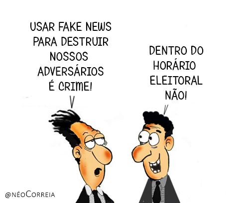 Charge do Néo Correia | VEJA