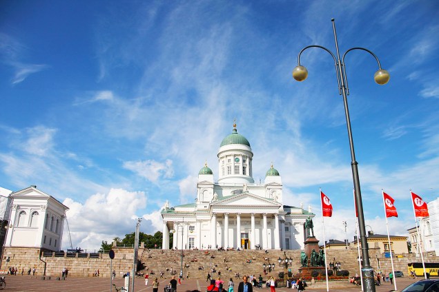 Catedral Luterana de Helsinque, maior templo protestante da Finlândia