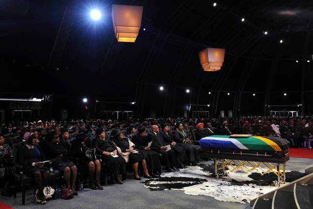 Funeral de Nelson Mandela em Qunu, África do Sul - 15/12/2013
