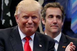 Donald Trump e Michael Cohen