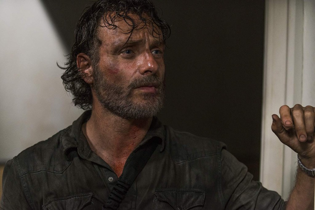 Andrew Lincoln como Rick Grimes em 'The Walking Dead'