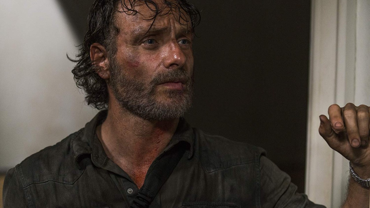 Andrew Lincoln como Rick Grimes em 'The Walking Dead'