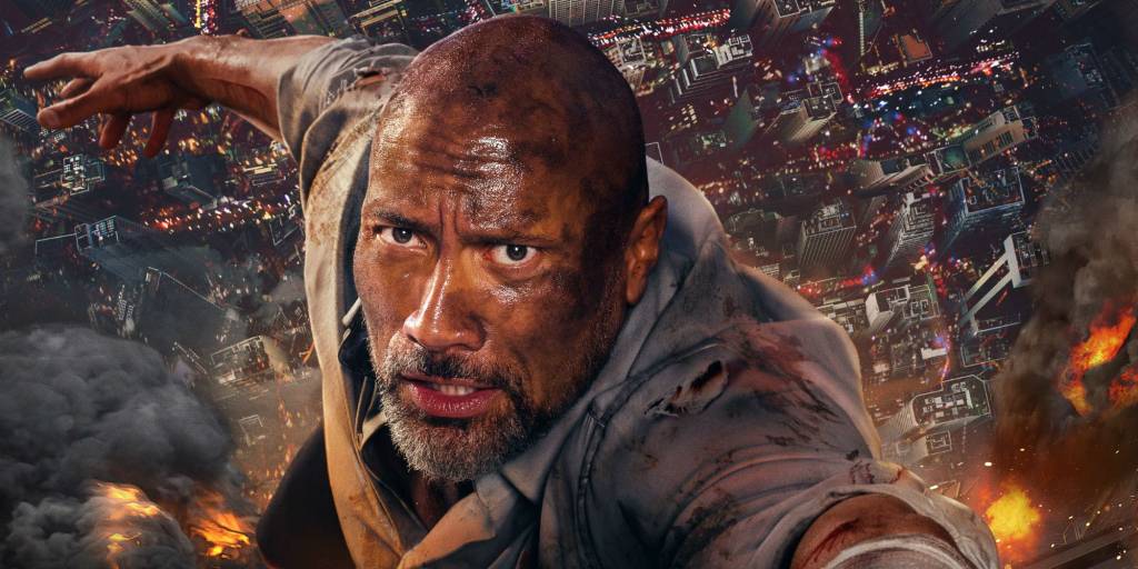 “Arranha-Céu”: o gigante gentil Dwayne Johnson salva a pátria (de novo)