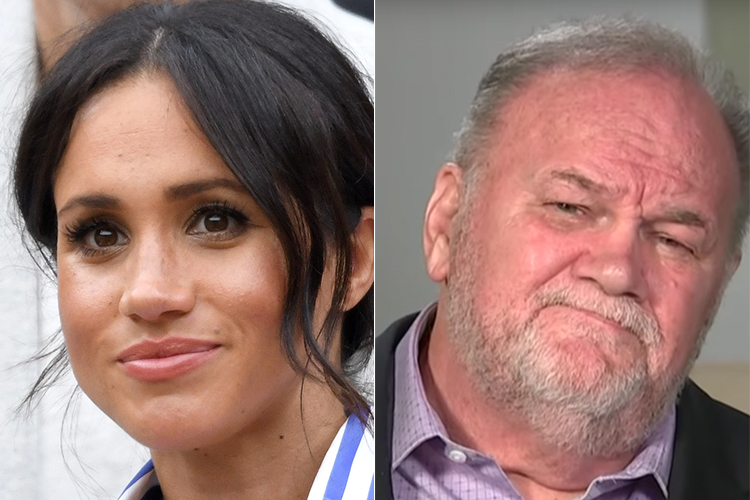 Pai de Meghan Markle diz não ter mais esperanças de ver a filha