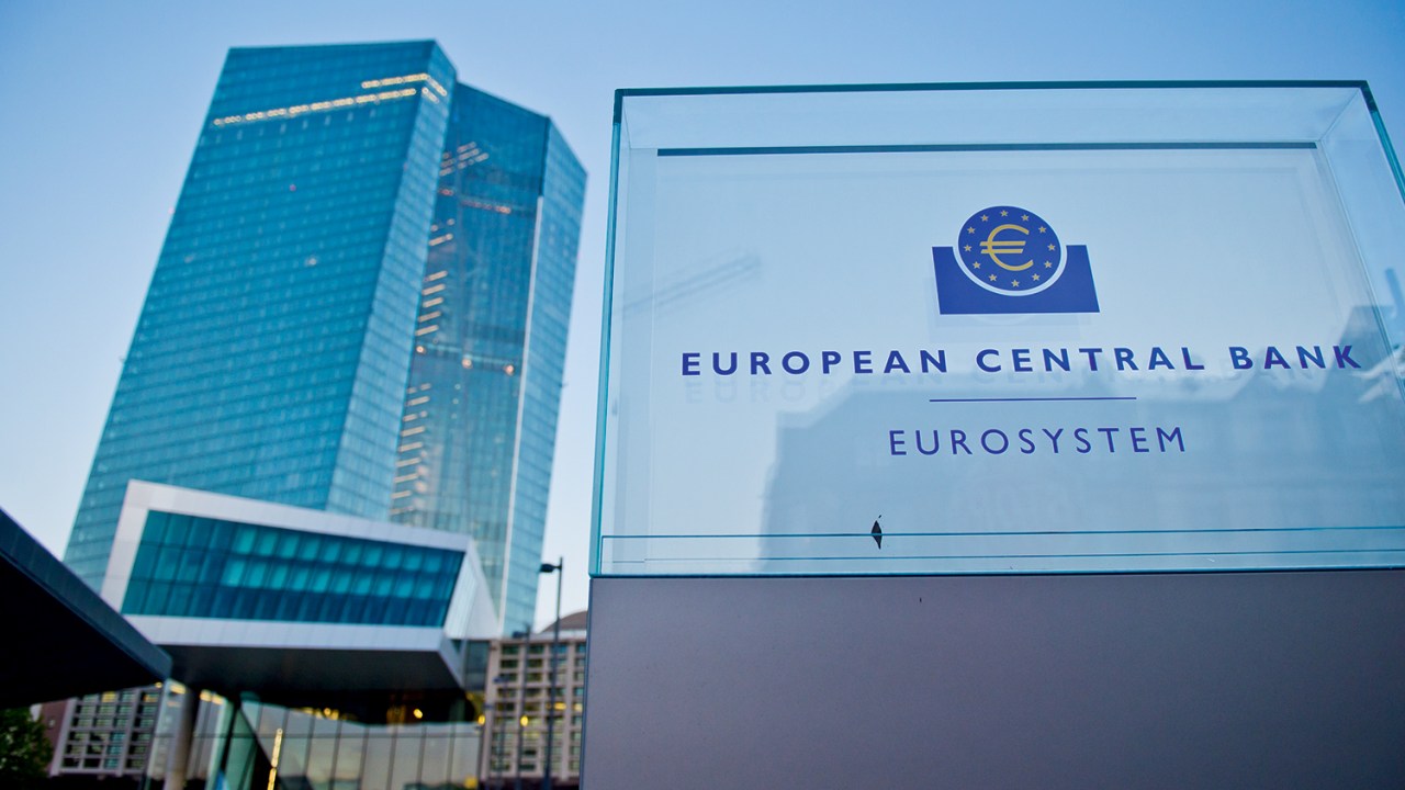 Sede do Banco Central Europeu, em Frankfurt: organizações internaci