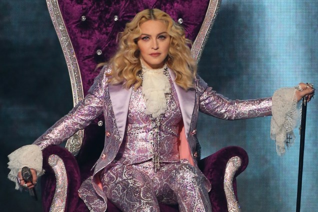 A cantora Madonna no Billboard Music Awards, realizado no T-Mobile Arena, em Las Vegas - 22/05/2016