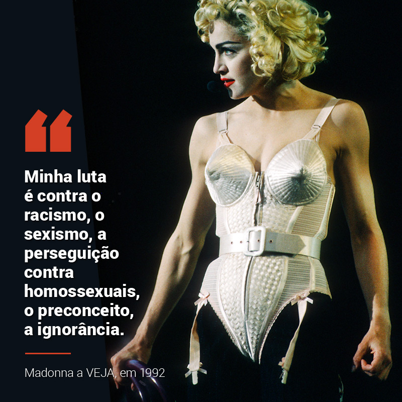 Ativista, símbolo sexual e ícone pop: Madonna chega aos 60
