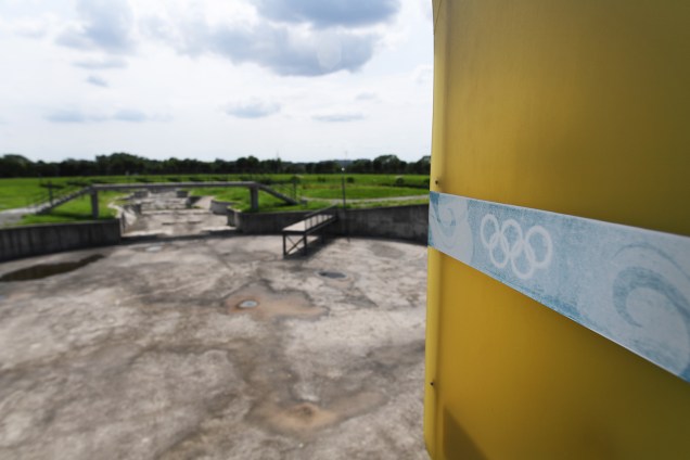 Espaço onde foram disputadas provas de caiaque durante os Jogos Olímpicos de Pequim, em 2008, está abandonado - 25/07/2018