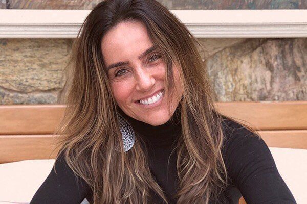 A atriz Monique Curi