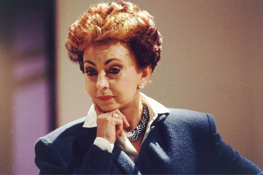 Beatriz Segall na novela 'Vale Tudo', da Rede Globo, em 1988