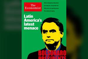Bolsonaro na capa da revista The Economist Bolsonaro na capa da revista The Economist
