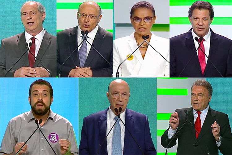 Debate entre candidatos à Presidência SBT - Eleições 2018