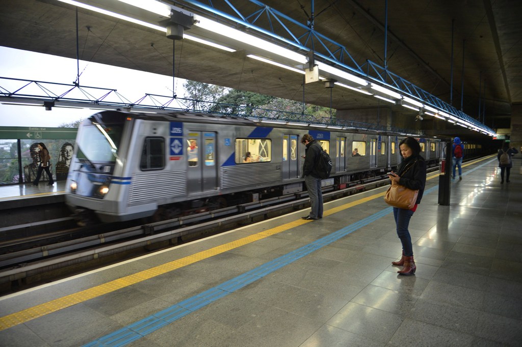 Metro Sumaré, na linha verde, zona oeste de São Paulo