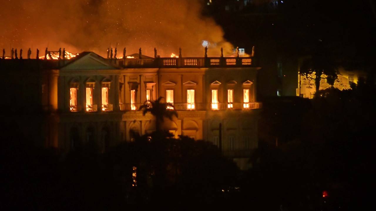 Incêndio no Museu Nacional
