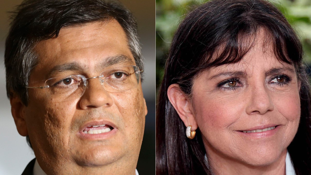 Os candidatos ao governo do Maranhão, Flávio Dino e Roseana Sarney