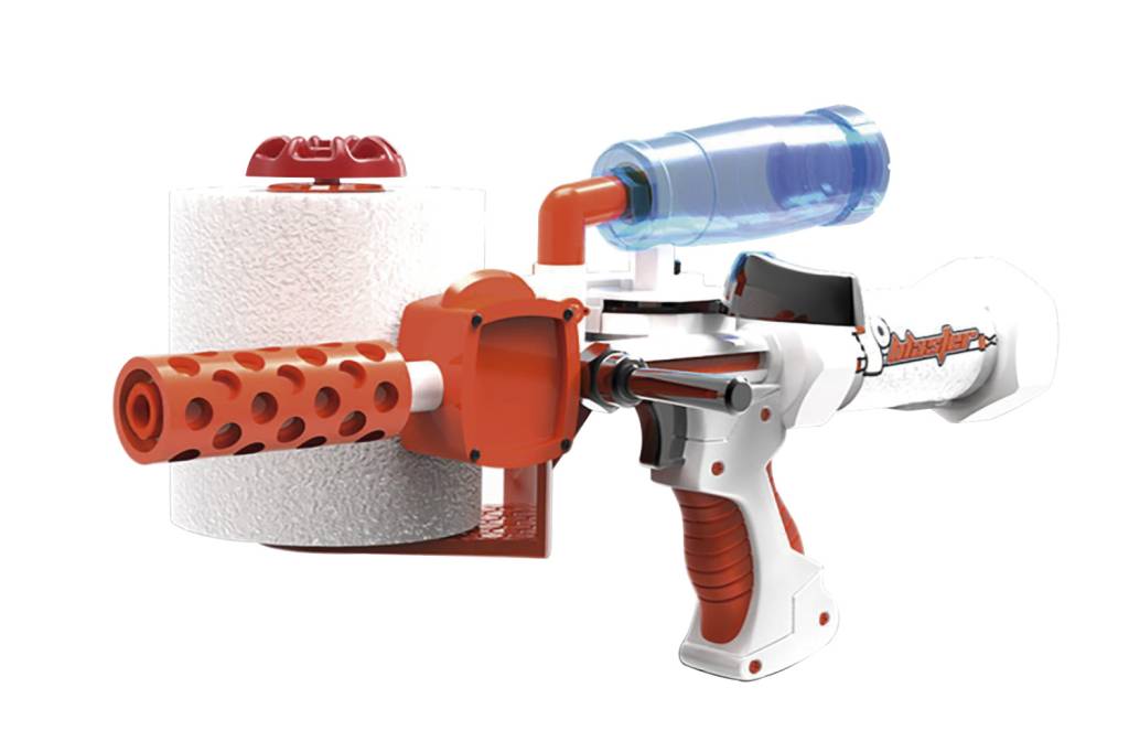 Toilet Paper Blaster Toilet Paper Blaster