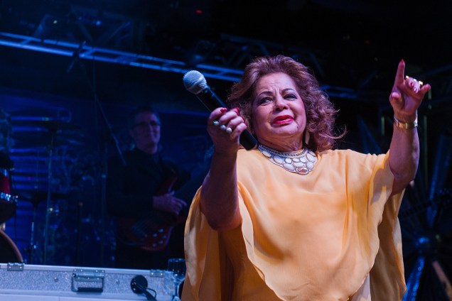 A cantora Ângela Maria completa 60 de carreira, em festa no clube Piratininga, em São Paulo - 13/05/2013