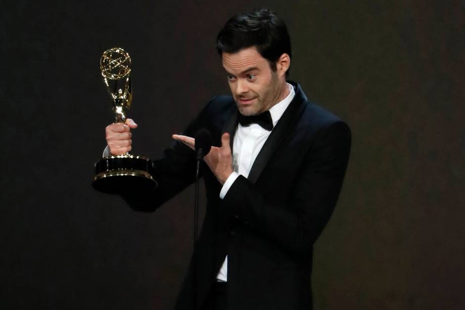 Bill Hader vence na categoria de Melhor Ator em série de comédia, no Emmy Awards - 17/09/2018