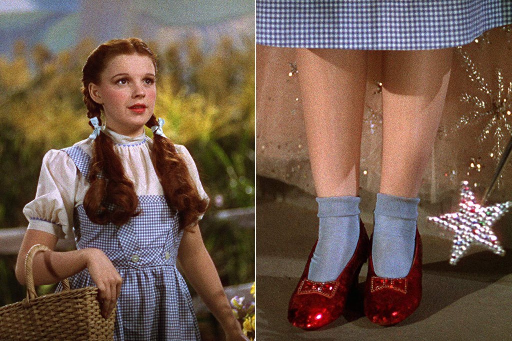 Judy Garland em 'O Mágico de Oz'