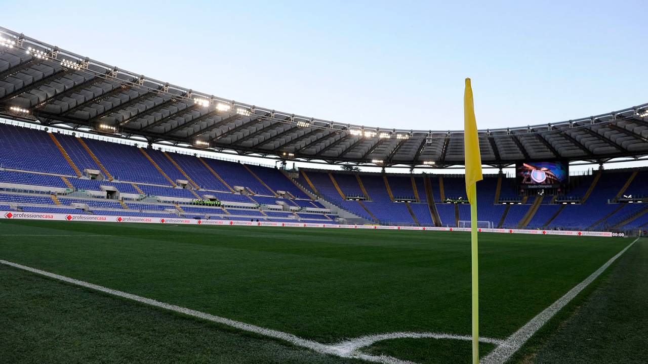 Vista geral do Estádio Olímpico de Roma - 01/03/2017