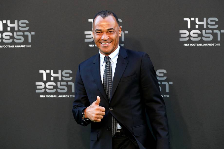 Ex-jogador Cafu chega a premiação The Best da FIFA em Londres, Inglaterra - 24/09/2018