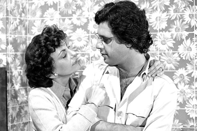 Beatriz Segall e Antônio Fagundes na novela 'Dancin' Days', em 1978