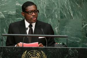 Teodoro Nguema Obiang Mangue, vice-presidente da Guiné Equatorial