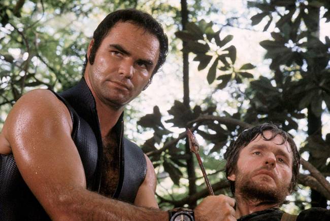 Burt Reynolds e Bill McKinney ‘Amargo Pesadelo’ (1972) Burt Reynolds e Bill McKinney 'Amargo Pesadelo' (1972)