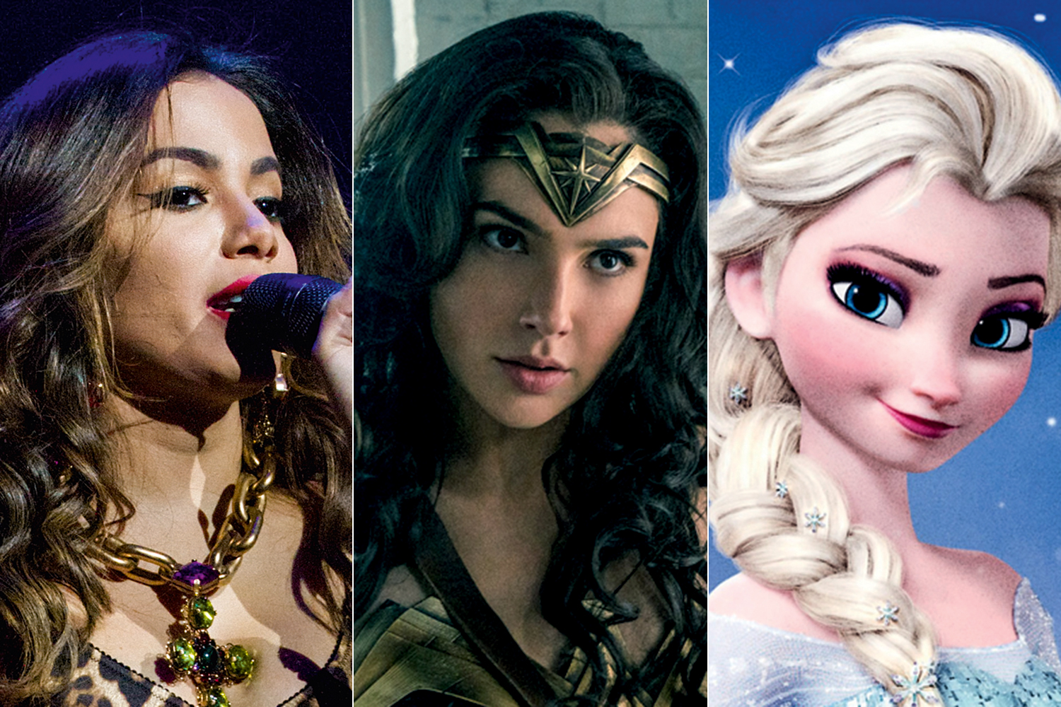 Anitta, Elsa, Gal Gadot