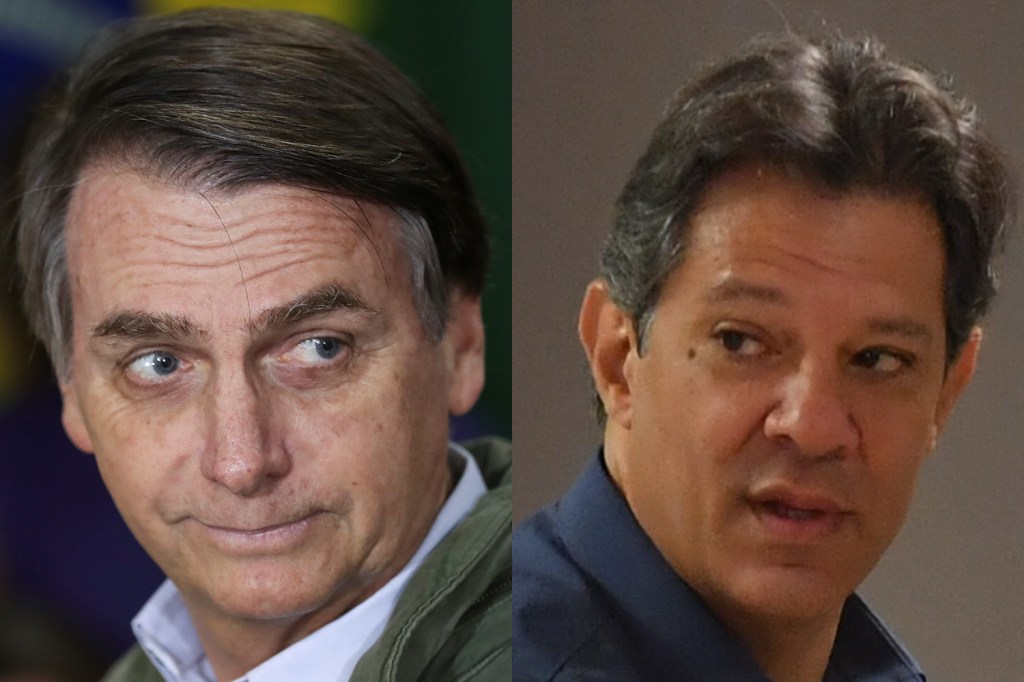 Haddad e Bolsonaro