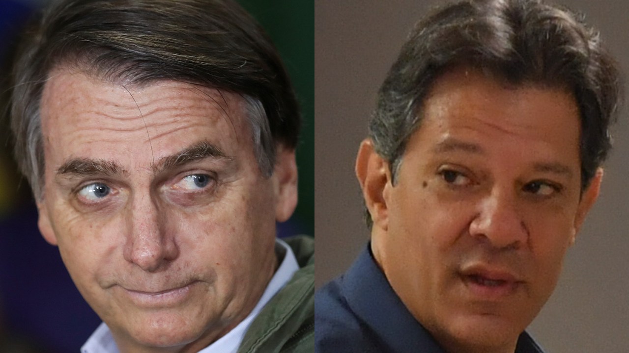 Haddad e Bolsonaro