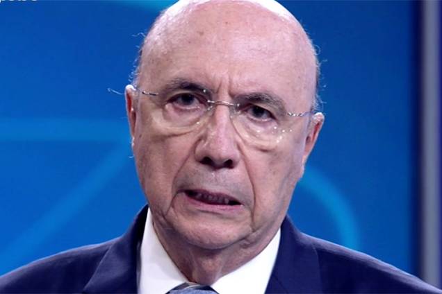 Henrique Meirelles (MDB), candidato à Presidência da República, durante debate entre presidenciáveis na TV Globo - 04/10/2018