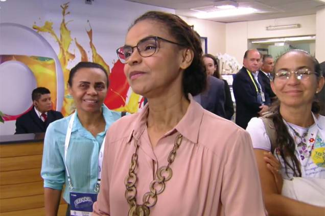 Marina Silva (Rede), candidata à Presidência da República, chega aos estúdios da TV Globo para participar de debate presidencial - 04/10/2018