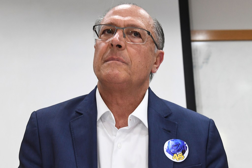 O ex-governador de SP Geraldo Alckmin, prestes a deixar o PSDB
