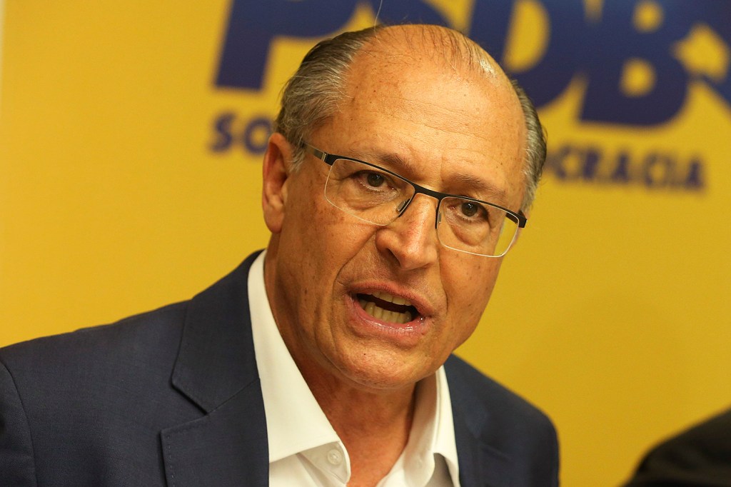 Ex-governador de São Paulo, Geraldo Alckmin.