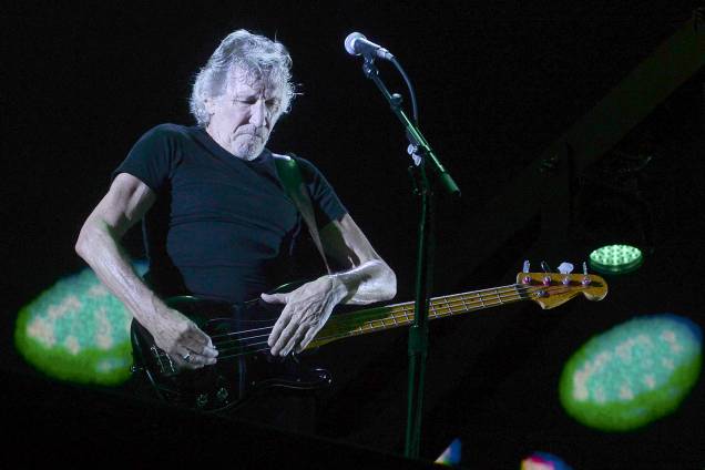 O vocalista, ex-líder da banda Pink Floyd Roger Water se apresenta no Allianz Parque, em São Paulo - 09/10/2018
