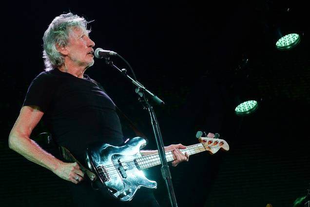O vocalista, ex-líder da banda Pink Floyd Roger Water se apresenta no Allianz Parque, em São Paulo - 09/10/2018