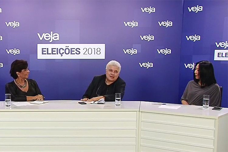 Dora Kramer, Ricardo Noblat e Thaís Oyama Dora Kramer, Ricardo Noblat e Thaís Oyama