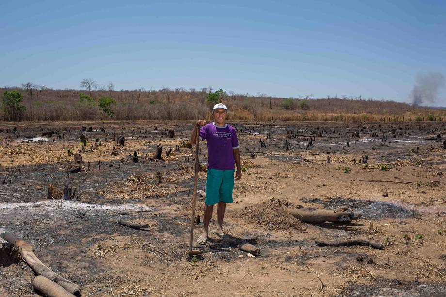 O agricultor Derliene Ferreira, 32, também eleitor do PT