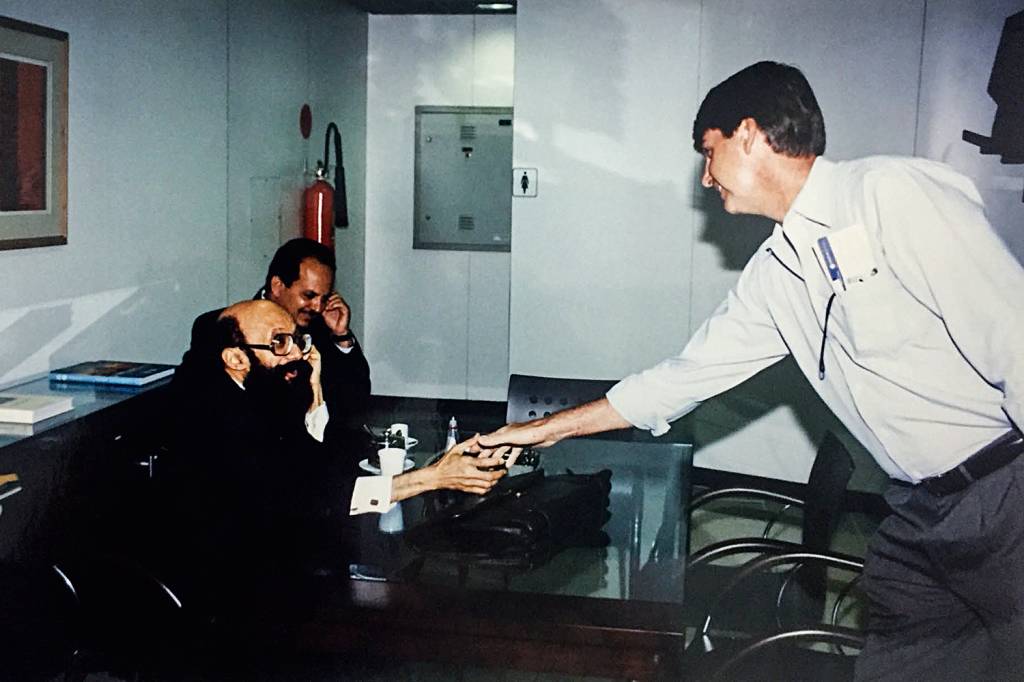 Jair Bolsonaro e Enéas Carneiro Jair Bolsonaro e Enéas Carneiro