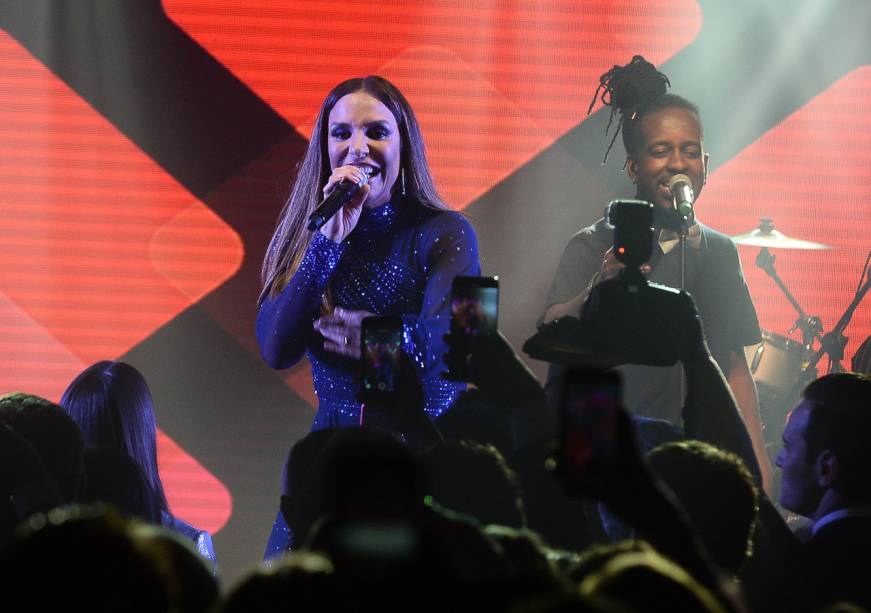 Ivete Sangalo durante show no evento Le Lis Blanc, no Jockey Club, em São Paulo - 18/10/2018