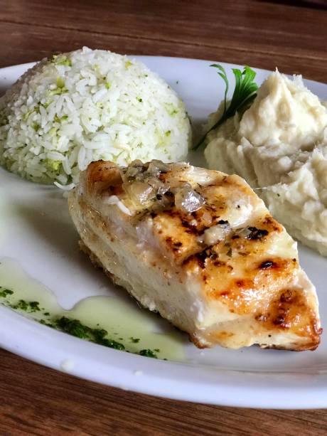 Opção de prato principal do cardápio do Bang's para a segunda edição do festival gastronômico Menu Veja Comer & Beber Fortaleza Opção de prato principal do cardápio do Bang's para a segunda edição do festival gastronômico Menu Veja Comer & Beber Fortaleza