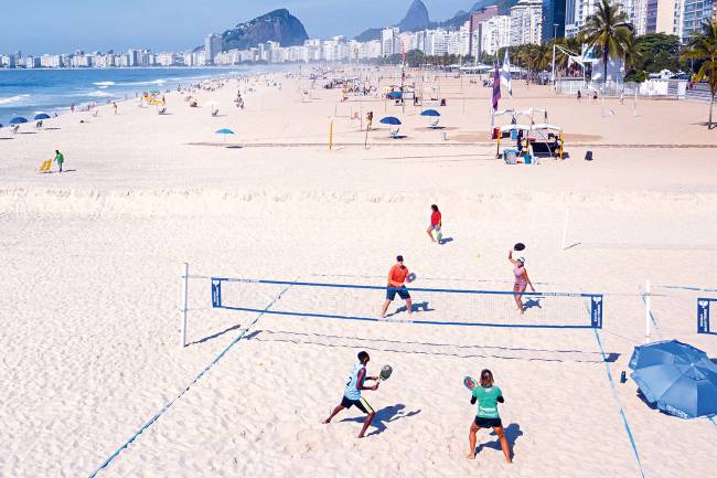 A nova praia do tênis - Placar - O futebol sem barreiras para você
