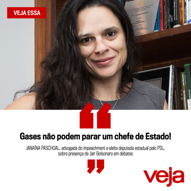 Janaína Paschoal VEJA Essa Janaína Paschoal VEJA Essa