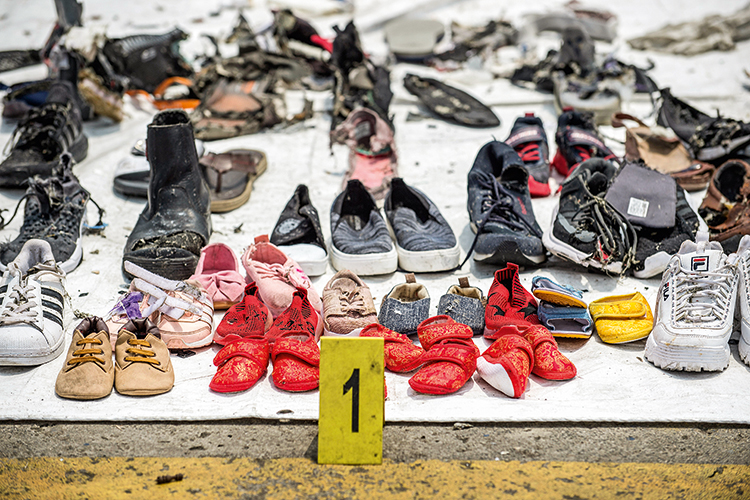 Os sapatinhos coloridos