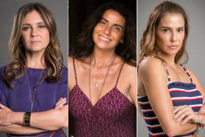 Adriana Esteves, Giovanna Antonelli e Deborah Secco