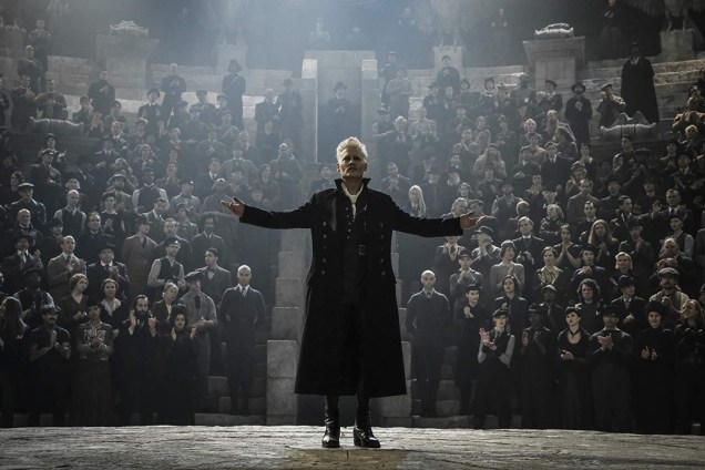 Johnny Depp em Animais Fantásticos: Os Crimes de Grindelwald Johnny Depp em Animais Fantásticos: Os Crimes de Grindelwald