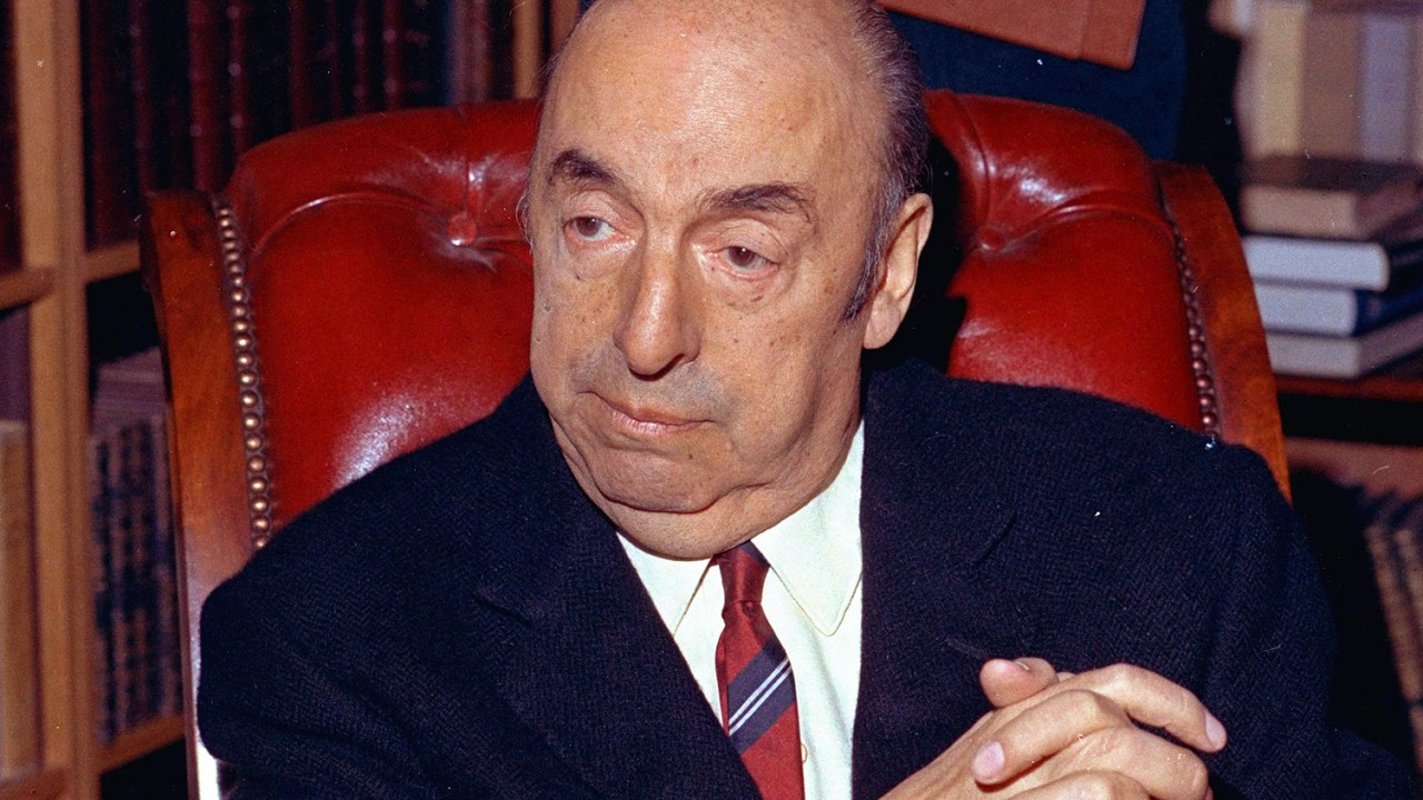 O poeta Pablo Neruda